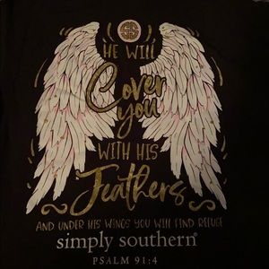 PSALM 91:4 Cute Long-Sleeve T-Shirt✝️